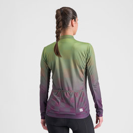 SPORTFUL Cyklistický dres s dlhým rukávom zimný - ROCKET THERMAL - zelená