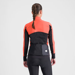 SPORTFUL Cyklistická vetruodolná bunda - NEO SOFTSHELL - ružová