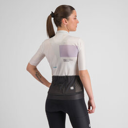 SPORTFUL Cyklistický dres s krátkym rukávom - BREAKOUT SUPERGIARA - biela