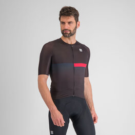 SPORTFUL Cyklistický dres s krátkym rukávom - BOMBER - čierna