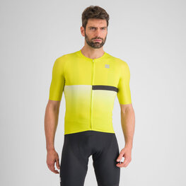 SPORTFUL Cyklistický dres s krátkym rukávom - BOMBER - žltá