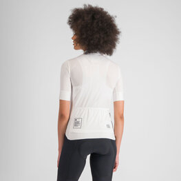 SPORTFUL Cyklistický dres s krátkym rukávom - SRK W - biela