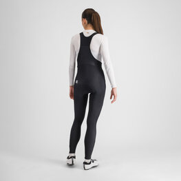 SPORTFUL Cyklistické nohavice dlhé s trakmi - FIANDRE W - čierna