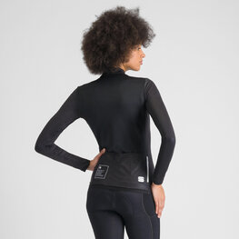 SPORTFUL Cyklistický dres s dlhým rukávom zimný - SRK THERMAL - čierna