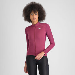 SPORTFUL Cyklistický dres s dlhým rukávom zimný - SRK THERMAL - ružová