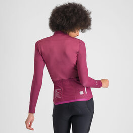 SPORTFUL Cyklistický dres s dlhým rukávom zimný - SRK THERMAL - ružová