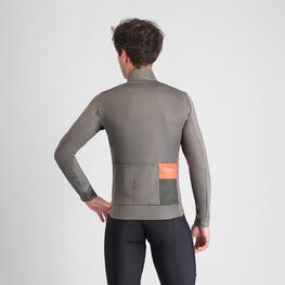 SPORTFUL Cyklistická zateplená bunda - NEO 2 SOFTSHELL - šedá