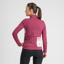 SPORTFUL Cyklistická zateplená bunda - NEO SOFTSHELL W - červená