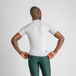 SPORTFUL Cyklistický dres s krátkym rukávom - SUPERNOVA - biela
