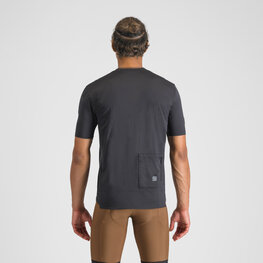 SPORTFUL Cyklistické tričko s krátkym rukávom - SUPERGIARA - čierna