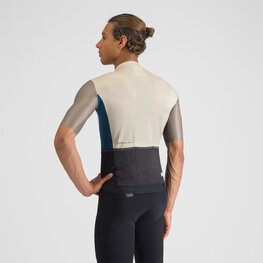 SPORTFUL Cyklistický dres s krátkym rukávom - SUPERGIARA LOGO - šedá