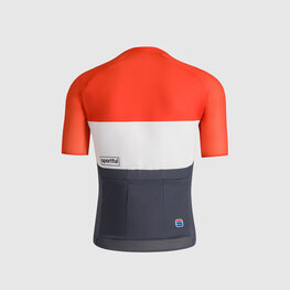 SPORTFUL Cyklistický dres s krátkym rukávom - SUPERNOVA HERITAGE - modrá/biela/červená/žltá