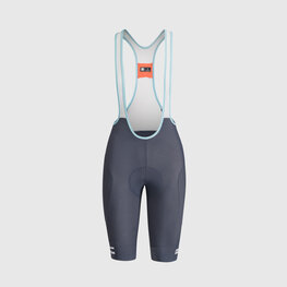 SPORTFUL Cyklistické nohavice krátke s trakmi - PULSE HERITAGE W - modrá