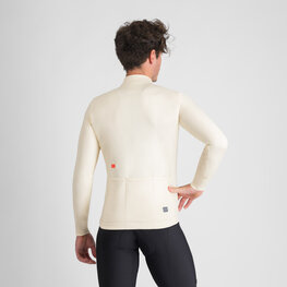 SPORTFUL Cyklistický dres s dlhým rukávom zimný - CLASSIC THERMAL - ivory