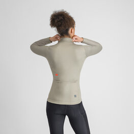 SPORTFUL Cyklistický dres s dlhým rukávom zimný - CLASSIC THERMAL - svetlo zelená