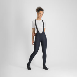 SPORTFUL Cyklistické nohavice dlhé s trakmi - SRK SHIFT - čierna