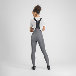 SPORTFUL Cyklistické nohavice dlhé s trakmi - SRK SHIFT - šedá