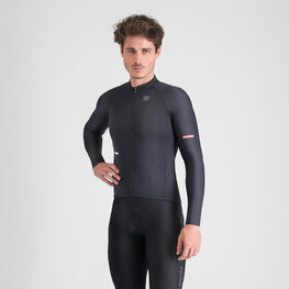 SPORTFUL Cyklistický dres s dlhým rukávom zimný - SUPERNOVA THERMAL - čierna