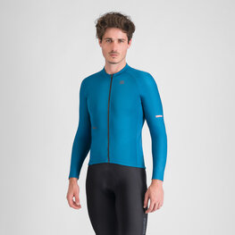 SPORTFUL Cyklistický dres s dlhým rukávom zimný - SUPERNOVA THERMAL - modrá