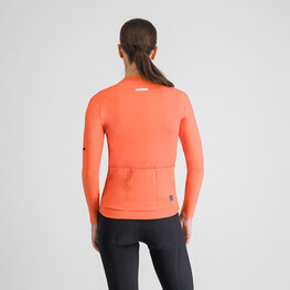 SPORTFUL Cyklistický dres s dlhým rukávom zimný - SUPERNOVA THERMAL W - oranžová
