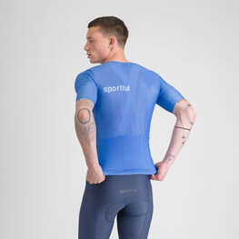 SPORTFUL Cyklistický dres s krátkym rukávom - LIGHT 2 - modrá