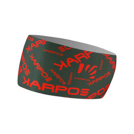 KARPOS Cyklistická čelenka - PELMO - oranžová/zelená