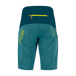 KARPOS Cyklistické nohavice krátke bez trakov - RAPID BAGGY - modrá/zelená