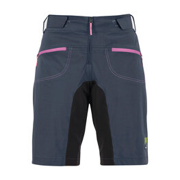 KARPOS Cyklistické nohavice krátke bez trakov - BALLISTIC EVO W - modrá/čierna