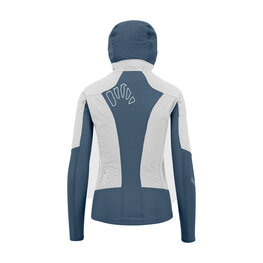 KARPOS Cyklistická vetruodolná bunda - LAVAREDO W - biela/modrá