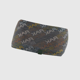 KARPOS Cyklistická čelenka - COPPOLO MERINO - šedá/žltá/biela