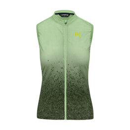 KARPOS Cyklistický dres bez rukávov - VERVE EVO - zelená
