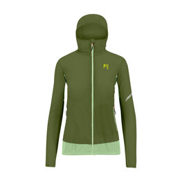 KARPOS Cyklistická vetruodolná bunda - LOT EVO W - zelená