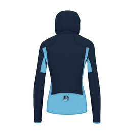 KARPOS Cyklistická vetruodolná bunda - LOT EVO W - modrá