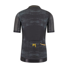 KARPOS Cyklistický dres s krátkym rukávom - GREEN FIRE - čierna/žltá