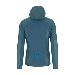 KARPOS Cyklistická vetruodolná bunda - LAVAREDO EVO - modrá/žltá