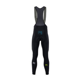 KARPOS Cyklistické nohavice dlhé s trakmi - VERVE WINTER - čierna