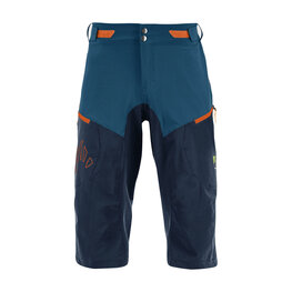 KARPOS Cyklistické nohavice krátke bez trakov - VAL FEDERIA EVO - modrá