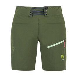 KARPOS Cyklistické nohavice krátke bez trakov - VAL DI DENTRO W - zelená