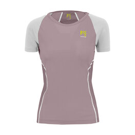 KARPOS Cyklistické tričko s krátkym rukávom - LAVAREDO EVO W - červená/biela