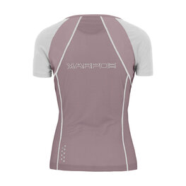 KARPOS Cyklistické tričko s krátkym rukávom - LAVAREDO EVO W - červená/biela