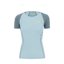 KARPOS Cyklistické tričko s krátkym rukávom - LAVAREDO EVO W - modrá/šedá