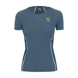 KARPOS Cyklistické tričko s krátkym rukávom - LAVAREDO EVO W - modrá