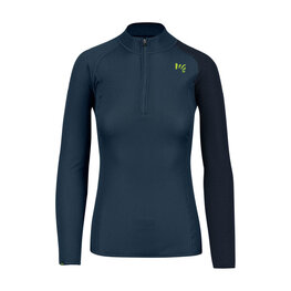 KARPOS Cyklistické tričko s dlhým rukávom - DINAMICO OCTA W - modrá