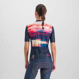 SPORTFUL Cyklistický dres s krátkym rukávom - PETER SAGAN JERSEY - modrá/béžová