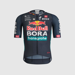 SPORTFUL Cyklistický dres s krátkym rukávom - REDBULL BORA BOMBER - modrá
