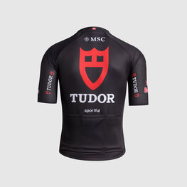 SPORTFUL Cyklistický dres s krátkym rukávom - TUDOR - čierna