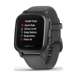 GARMIN smart hodinky - VENU SQ - antracitová