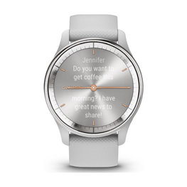 GARMIN smart hodinky - VIVOMOVE TREND - šedá/strieborná