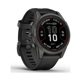 GARMIN smart hodinky - FENIX 7S PRO SAPPHIRE SOLAR - čierna