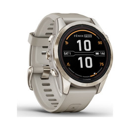 GARMIN smart hodinky - FENIX 7S PRO SAPPHIRE SOLAR - šedá